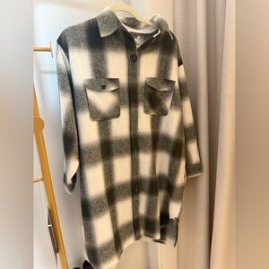 Basin + Range Plaid Shirt Heavy Shacket